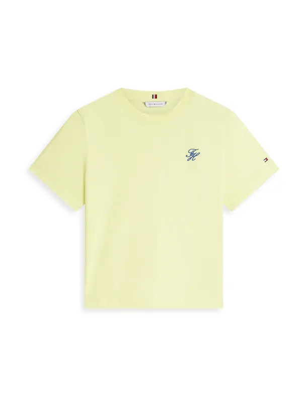 TOMMY HILFIGER TOMMY HILFIGER Majica  mornarsko plava / kraljevsko plava / žuta / crvena