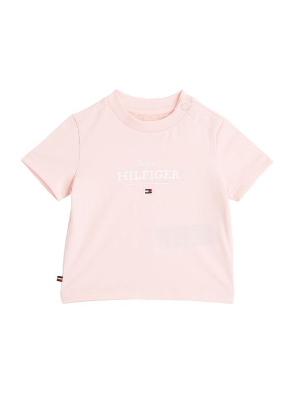 TOMMY HILFIGER TOMMY HILFIGER Majica  mornarsko plava / rosé / crvena / bijela