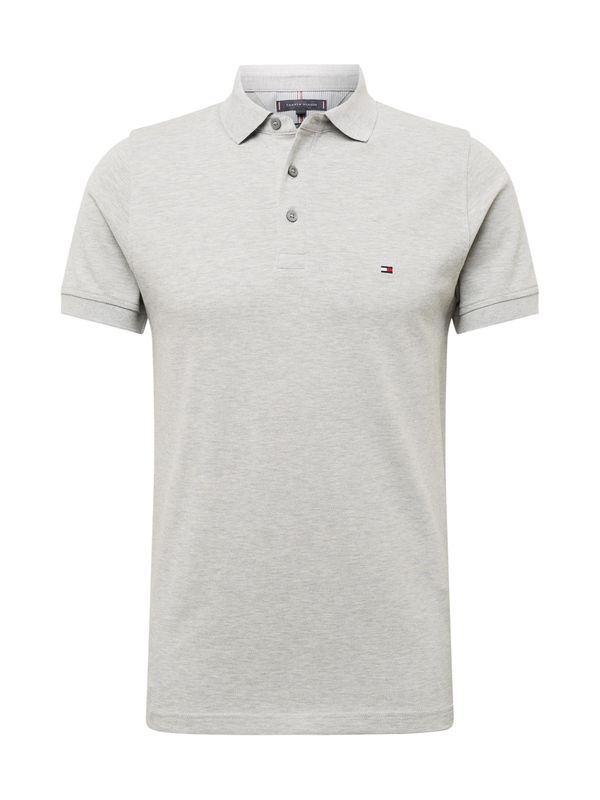 TOMMY HILFIGER TOMMY HILFIGER Majica  mornarsko plava / siva melange / crvena / bijela