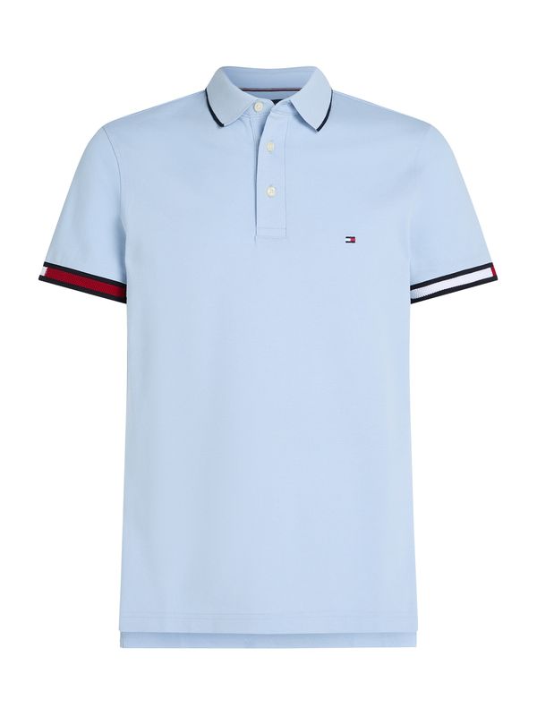 TOMMY HILFIGER TOMMY HILFIGER Majica  mornarsko plava / svijetloplava / bijela