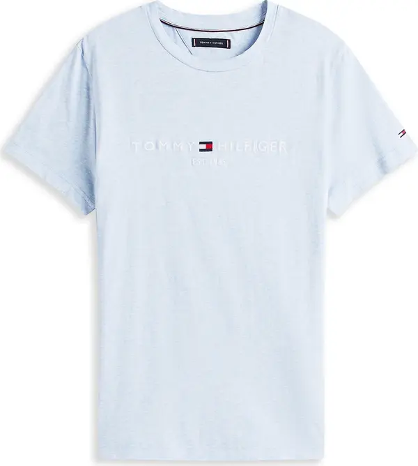 TOMMY HILFIGER TOMMY HILFIGER Majica  mornarsko plava / svijetloplava / crvena / bijela