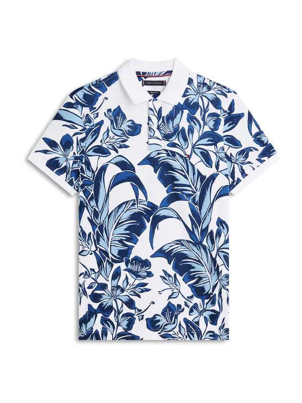 TOMMY HILFIGER TOMMY HILFIGER Majica  mornarsko plava / svijetloplava / tamno plava / bijela