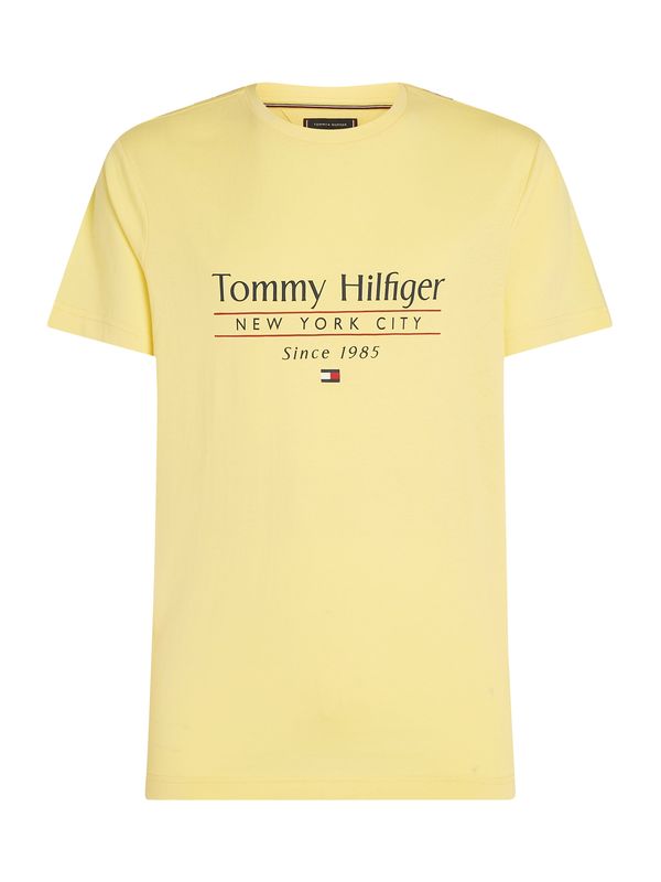 TOMMY HILFIGER TOMMY HILFIGER Majica  mornarsko plava / žuta