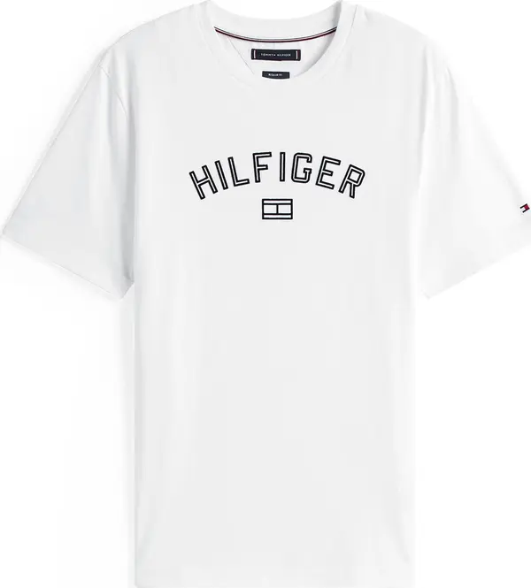 TOMMY HILFIGER TOMMY HILFIGER Majica  morsko plava / bijela