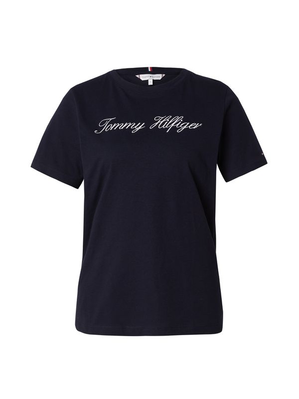 TOMMY HILFIGER TOMMY HILFIGER Majica  morsko plava / crvena / bijela