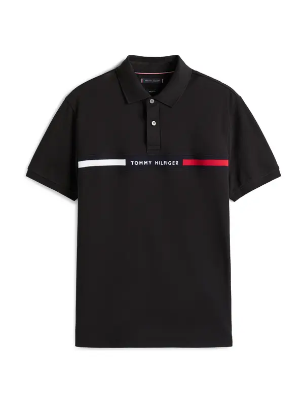 TOMMY HILFIGER TOMMY HILFIGER Majica  morsko plava / crvena / crna / bijela