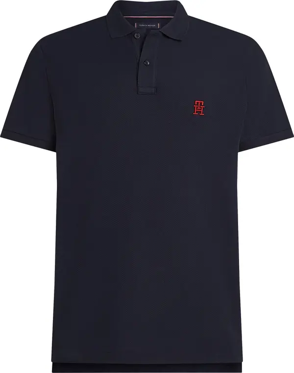 TOMMY HILFIGER TOMMY HILFIGER Majica  morsko plava / crvena