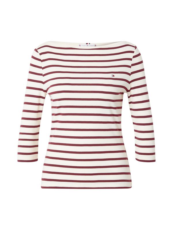 TOMMY HILFIGER TOMMY HILFIGER Majica 'New Cody'  boja pijeska / boja vina