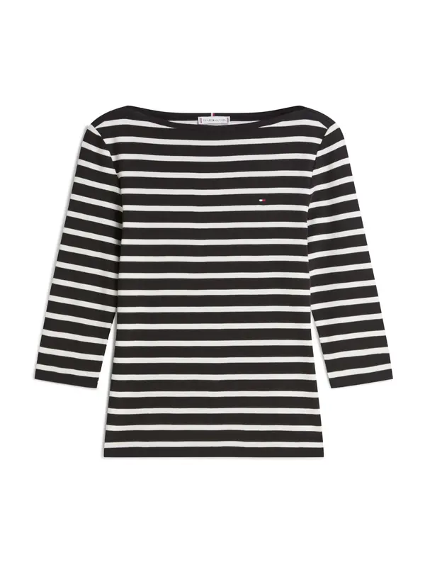 TOMMY HILFIGER TOMMY HILFIGER Majica 'NEW CODY'  crna / bijela