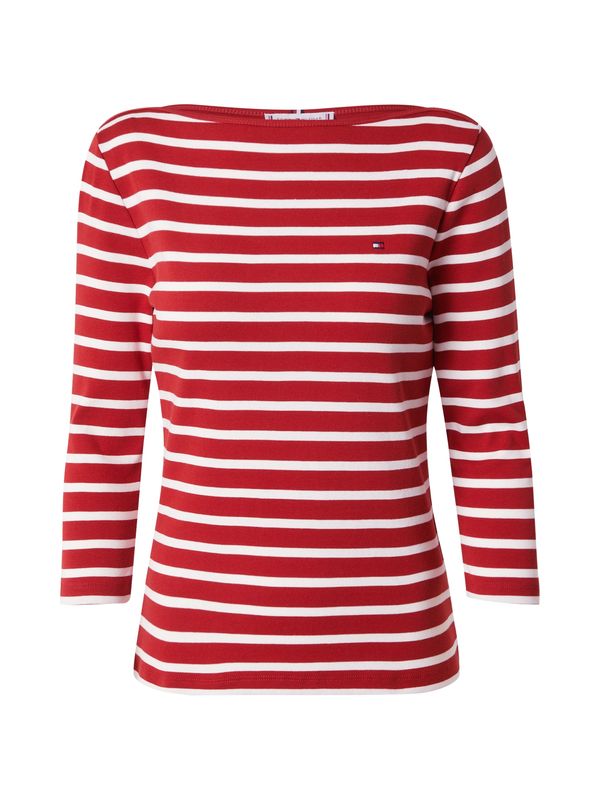 TOMMY HILFIGER TOMMY HILFIGER Majica 'NEW CODY'  crvena / bijela