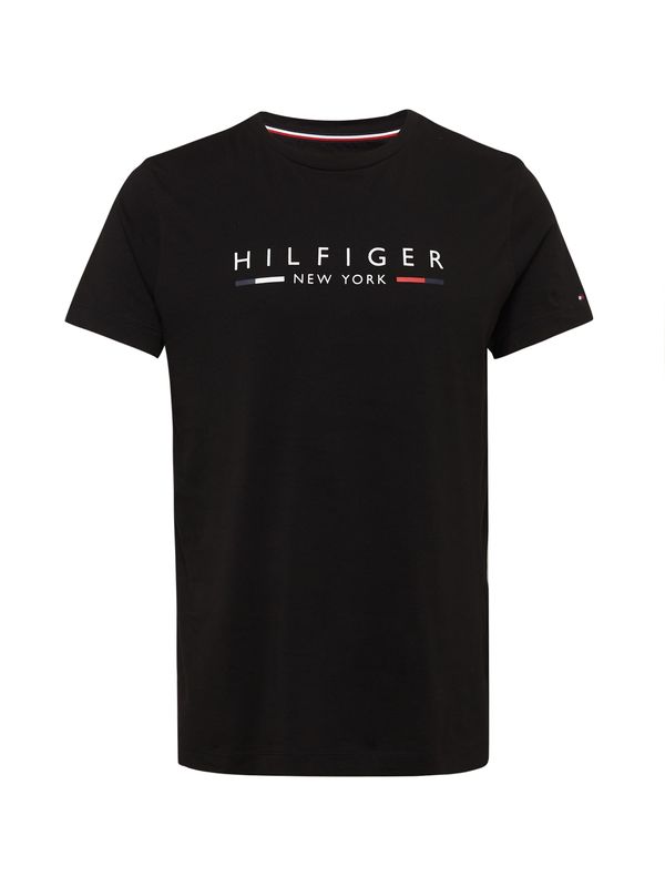 TOMMY HILFIGER TOMMY HILFIGER Majica 'New York'  crvena / crna / bijela