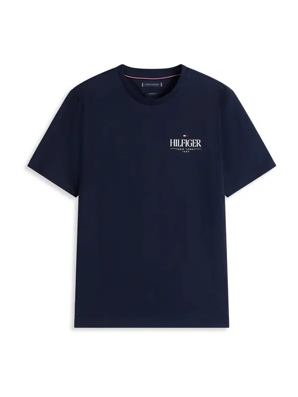 TOMMY HILFIGER TOMMY HILFIGER Majica  noćno plava / bijela