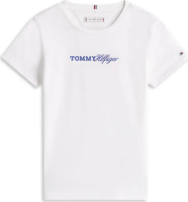 TOMMY HILFIGER TOMMY HILFIGER Majica  plava / bijela
