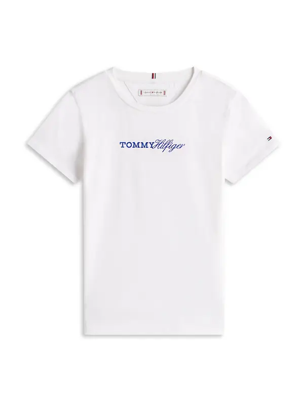 TOMMY HILFIGER TOMMY HILFIGER Majica  plava / bijela