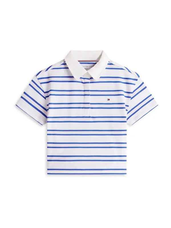 TOMMY HILFIGER TOMMY HILFIGER Majica  plava / prljavo roza / bijela