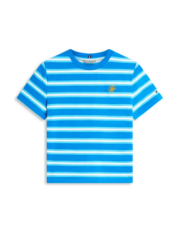 TOMMY HILFIGER TOMMY HILFIGER Majica  plava / svijetloplava / bijela