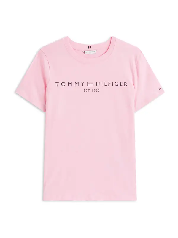 TOMMY HILFIGER TOMMY HILFIGER Majica  roza / crna