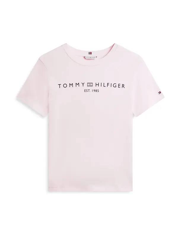 TOMMY HILFIGER TOMMY HILFIGER Majica  roza / crna