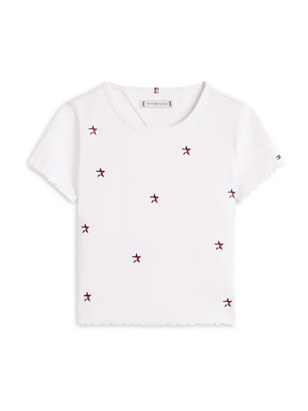 TOMMY HILFIGER TOMMY HILFIGER Majica 'STAR'  morsko plava / crvena / bijela