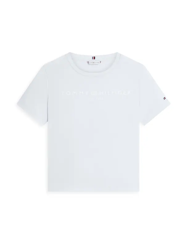 TOMMY HILFIGER TOMMY HILFIGER Majica  svijetloplava / bijela