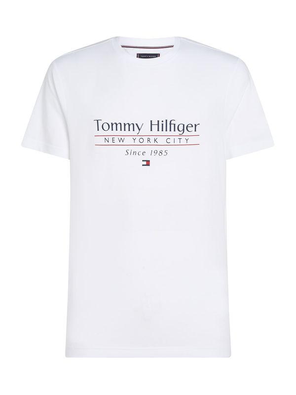 TOMMY HILFIGER TOMMY HILFIGER Majica  tamno plava / crvena / bijela
