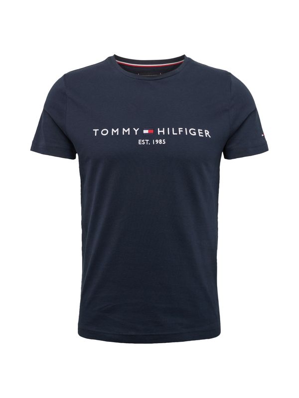 TOMMY HILFIGER TOMMY HILFIGER Majica  tamno plava / crvena / bijela