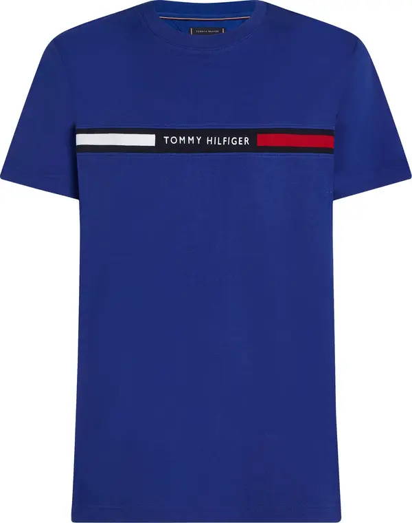 TOMMY HILFIGER TOMMY HILFIGER Majica  tamno plava / crvena / crna / bijela