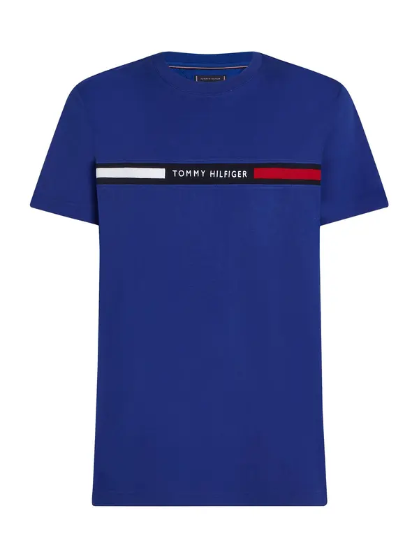 TOMMY HILFIGER TOMMY HILFIGER Majica  tamno plava / crvena / crna / bijela