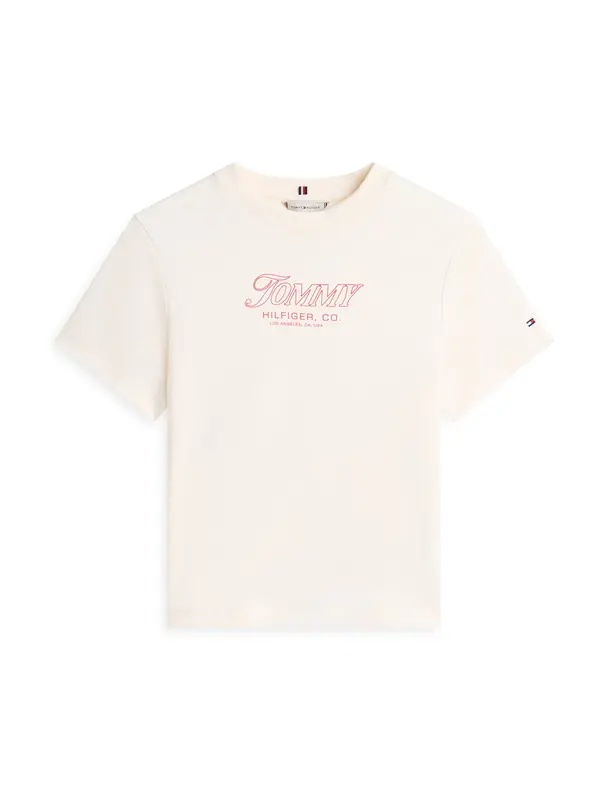 TOMMY HILFIGER TOMMY HILFIGER Majica 'Tilt'  svijetlobež / roza