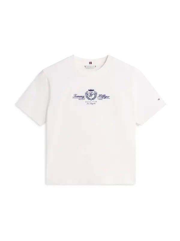 TOMMY HILFIGER TOMMY HILFIGER Majica 'VARSITY'  mornarsko plava / bijela