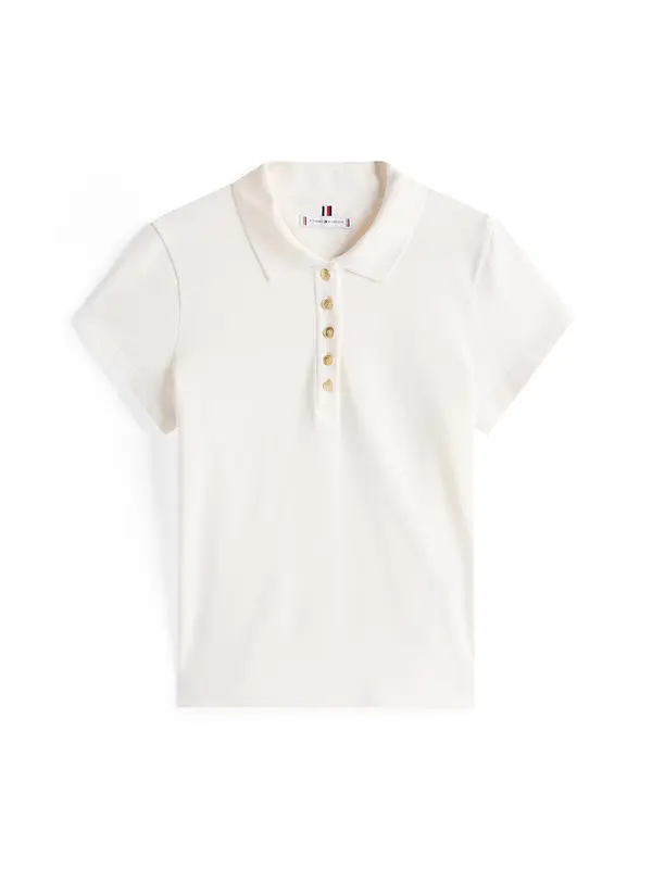 TOMMY HILFIGER TOMMY HILFIGER Majica  vuneno bijela