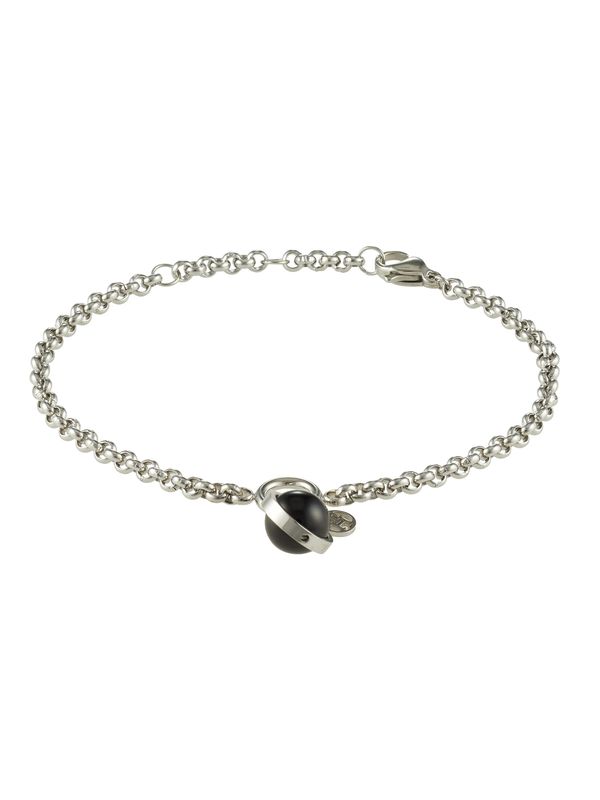 TOMMY HILFIGER TOMMY HILFIGER Narukvica  crna / srebro