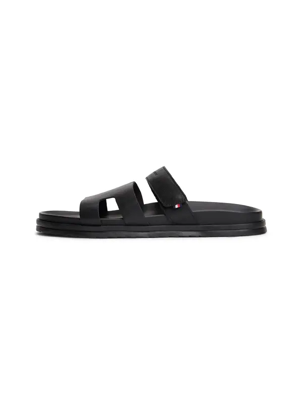 TOMMY HILFIGER TOMMY HILFIGER Natikače s potpeticom  crna