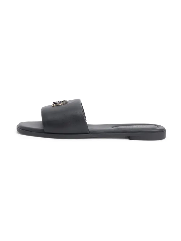 TOMMY HILFIGER TOMMY HILFIGER Natikače s potpeticom  crna