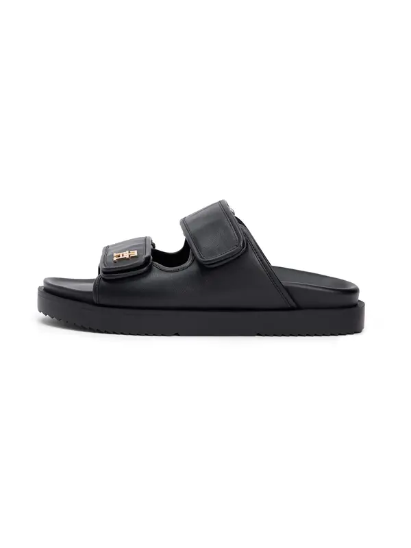 TOMMY HILFIGER TOMMY HILFIGER Natikače s potpeticom  crna