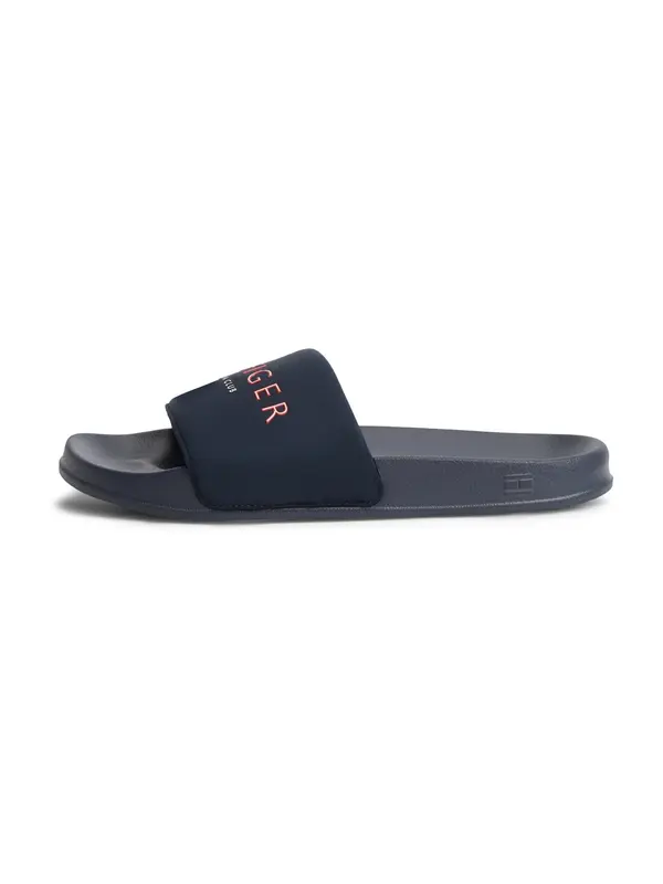 TOMMY HILFIGER TOMMY HILFIGER Natikače s potpeticom  mornarsko plava / crvena / bijela