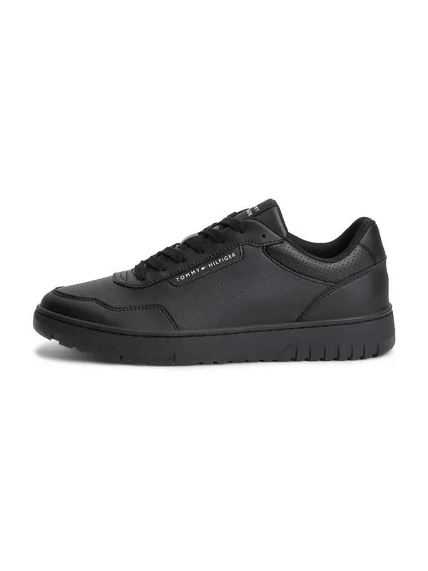 TOMMY HILFIGER TOMMY HILFIGER Niske tenisice 'Basket Core'  crna