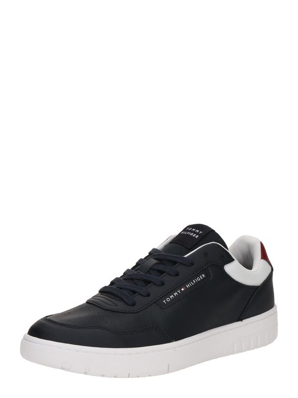 TOMMY HILFIGER TOMMY HILFIGER Niske tenisice 'BASKET CORE LITE'  mornarsko plava / tamno crvena / bijela