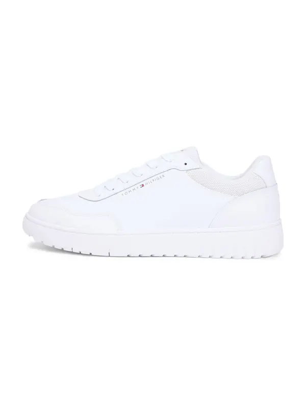 TOMMY HILFIGER TOMMY HILFIGER Niske tenisice 'BASKET CORE LITE'  tamo siva / bijela