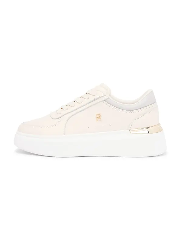 TOMMY HILFIGER TOMMY HILFIGER Niske tenisice  bež / siva