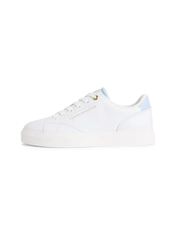 TOMMY HILFIGER TOMMY HILFIGER Niske tenisice  bež / svijetloplava