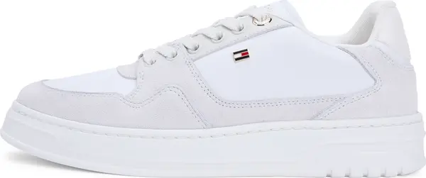 TOMMY HILFIGER TOMMY HILFIGER Niske tenisice  bijela / vuneno bijela