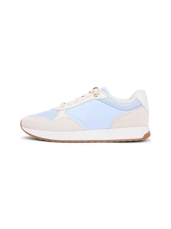 TOMMY HILFIGER TOMMY HILFIGER Niske tenisice 'CHIC'  bež / svijetloplava