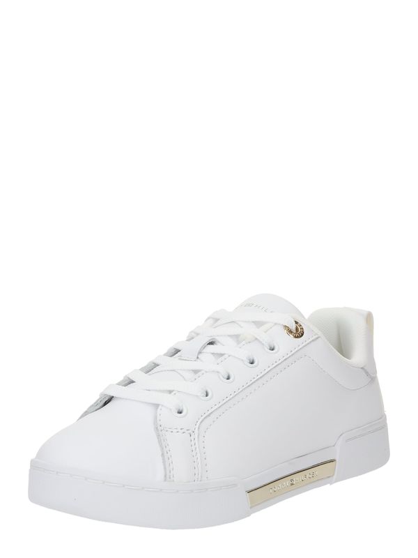 TOMMY HILFIGER TOMMY HILFIGER Niske tenisice 'CHIQUE'  zlatna / bijela