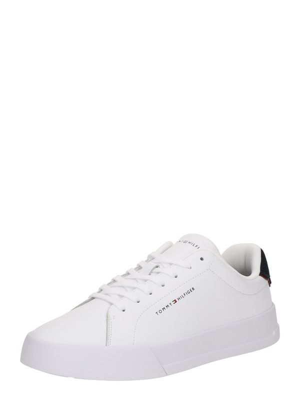 TOMMY HILFIGER TOMMY HILFIGER Niske tenisice 'COURT ESS'  tamno plava / bijela
