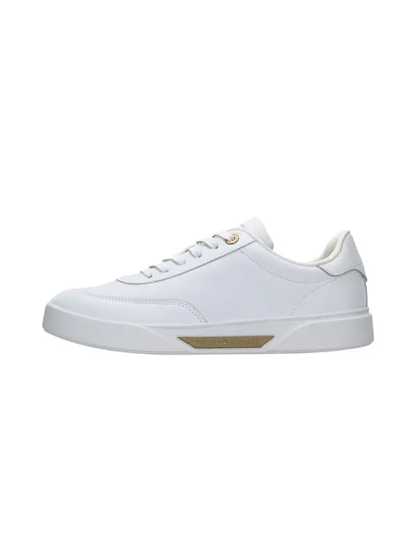 TOMMY HILFIGER TOMMY HILFIGER Niske tenisice 'ESSENTIAL CHIC'  zlatna / bijela