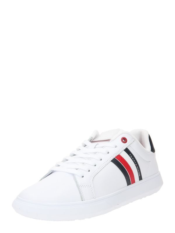 TOMMY HILFIGER TOMMY HILFIGER Niske tenisice 'Essential'  crvena / crna / bijela