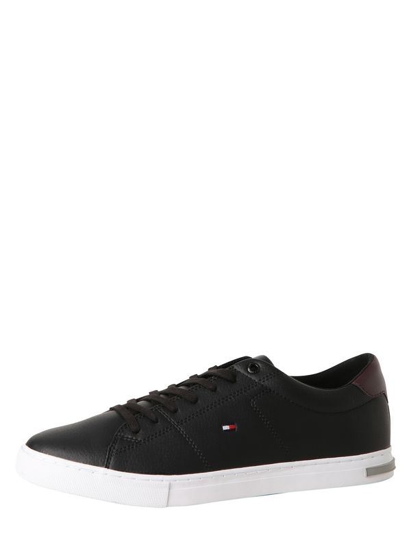 TOMMY HILFIGER TOMMY HILFIGER Niske tenisice 'Essential'  crvena / crna / bijela