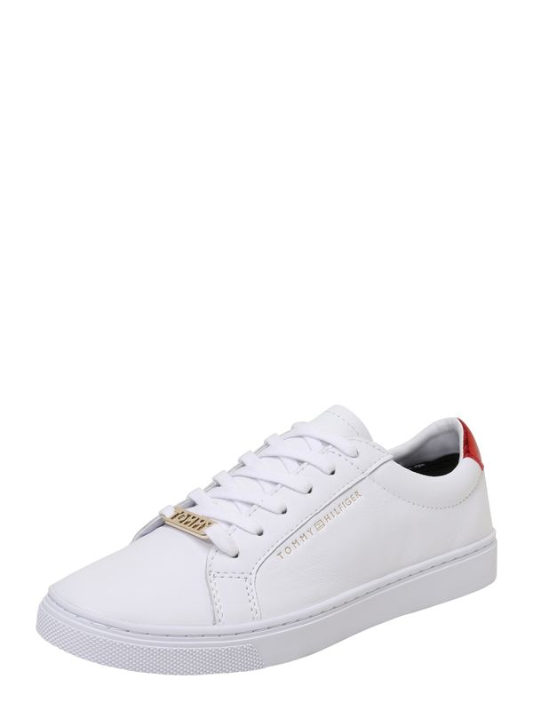 TOMMY HILFIGER TOMMY HILFIGER Niske tenisice 'Essential'  zlatna / crvena / bijela