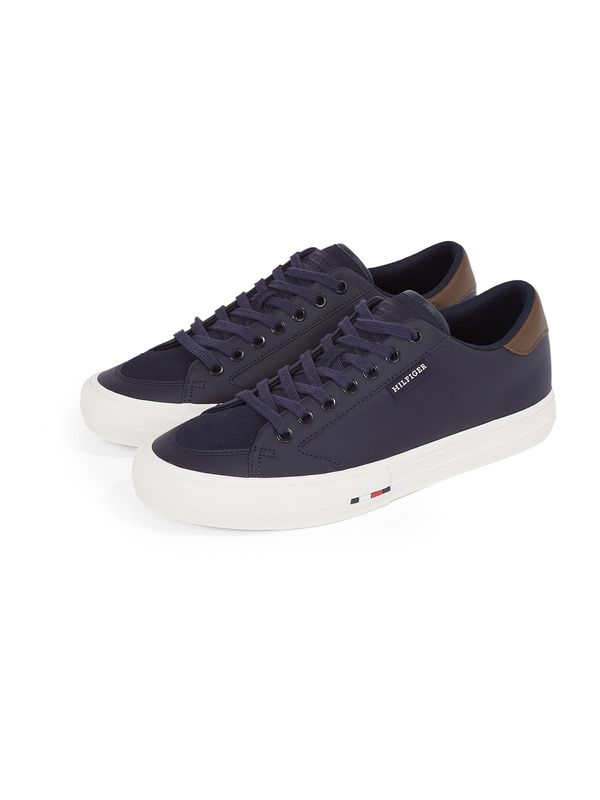 TOMMY HILFIGER TOMMY HILFIGER Niske tenisice  mornarsko plava / bijela